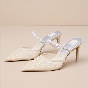 Dolce Vita Katik Ivory Mesh Pearl